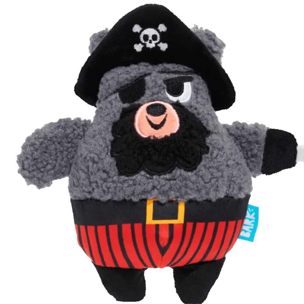 Bark ‘Barkbear The Pirate’ Plush Dog Toy